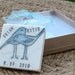 Personalized Keepsake Ornament, Love Bird, With Gift Box