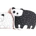SALE Boo Zoo collection - decor / soft stuffed doll, toy sale - 25%