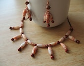 ADENA Jasper Necklace Earring Set