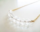 Morning Light Necklace - Swarovski Crystals