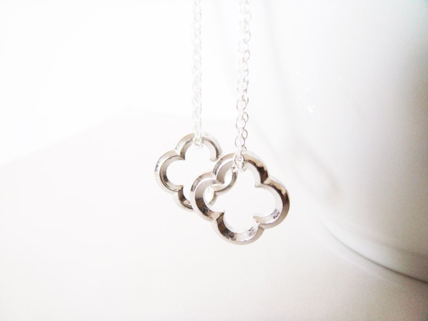 Clover Earrings - Silver