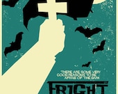 FRIGHT NIGHT vintage style 5x7 print