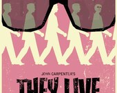 THEY LIVE vintage style 5X7 print