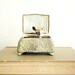 antique vintage metal jewelry box