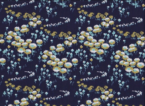 1 yd. - meadowsweet flower fields, lake (joel dewberry)