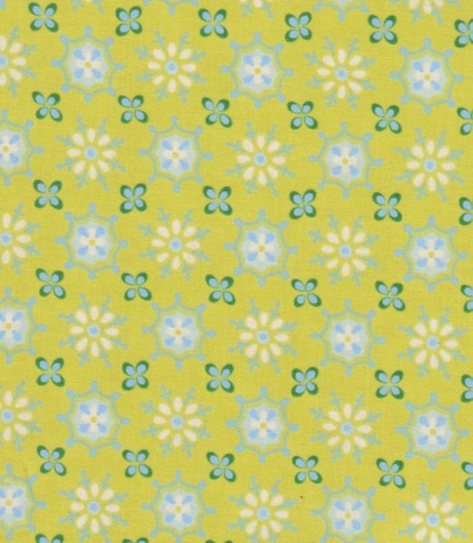 1 FQ riley dots - lime