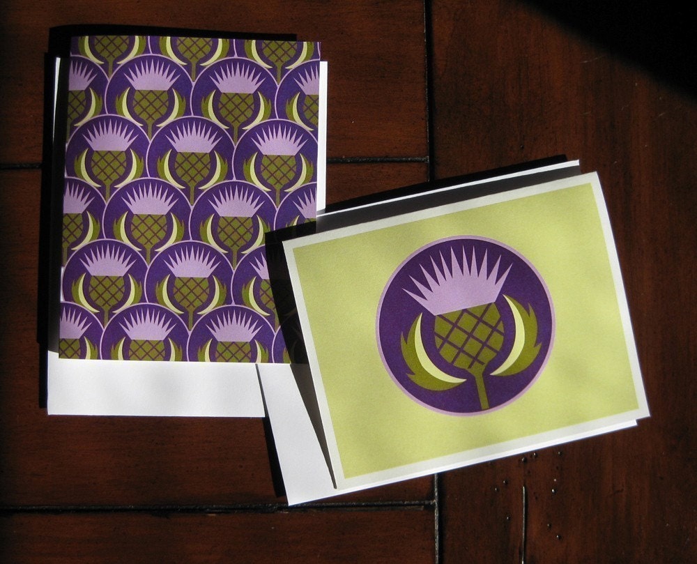 Thistle Note Cards