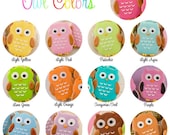 Owl Cookie Favors - 3 Dozen Decorated Sugar Cookies