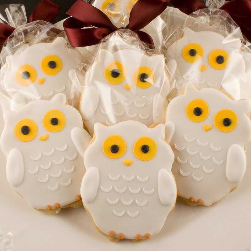 Owl Sugar Cookies