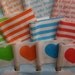 SALE Cute Kawaii Flag Toppers (set of 24)