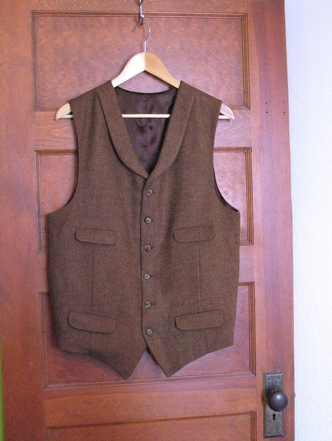 Custom Tweed Vests