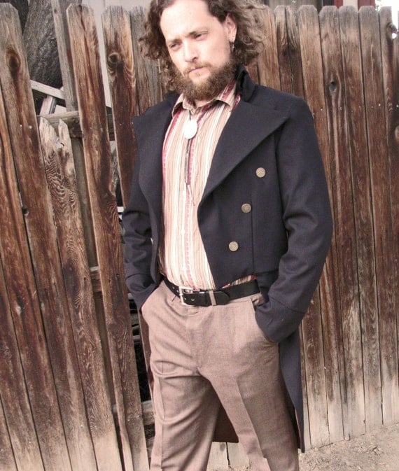 Wool Dress Coat--A Custom Tailcoat in Your Size