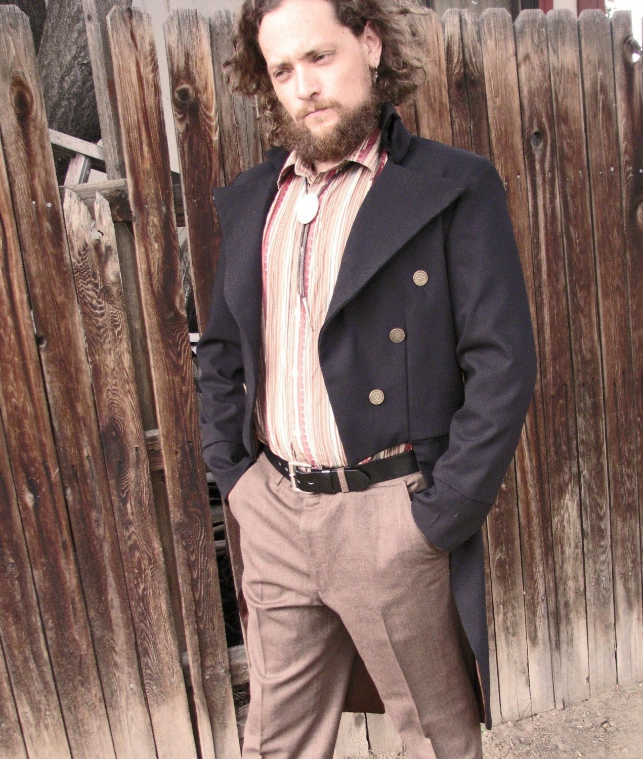 Wool Dress Coat--A Custom Tailcoat in Your Size