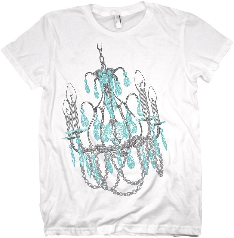 Victorian Chandelier Tshirt WOMENS Tee