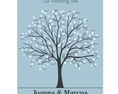 Printable Winter Wedding Tree (PDF)