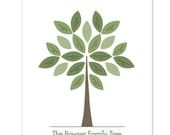 Printable Modern Family Tree (PDF)