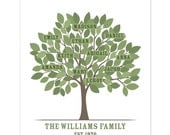 Printable Leafy Family Tree