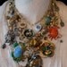 Crab Necklace. She Was a CRABBY Crab. Send Me YouR DeSTasH COOLection. Payment for a Kay Adams Custom Necklace w/ YouR Pieces. YUMM.