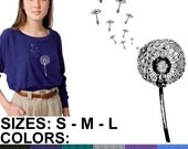 Dandelion (Wishie) American Apparel Tri-Blend Light Weight Raglan Pullover Sweater (br394)