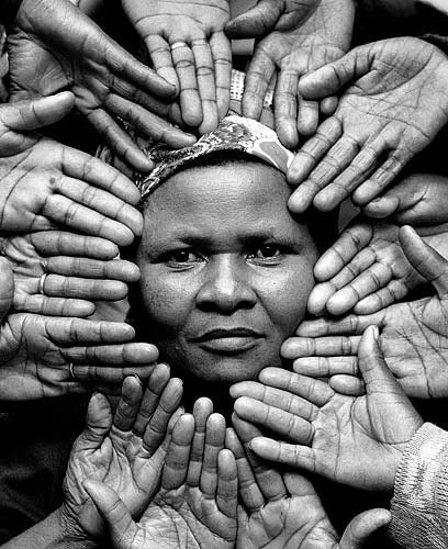 Africa Lady, Community Leader Kenya Portrait, Wall Art Print