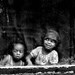 Window, Photojournalistic view of Two Children, Photographic Wall Art