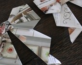 The Perfect Bow Set - Repurposed Pages Origami Gift Tag/Bows - 2 bows