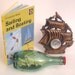 Nifty Nautical Thermometer - Vintage Copper Galleon Ship