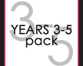 YEARS 3-5 ... Additional Ruby Love Baby Book Page Pack
