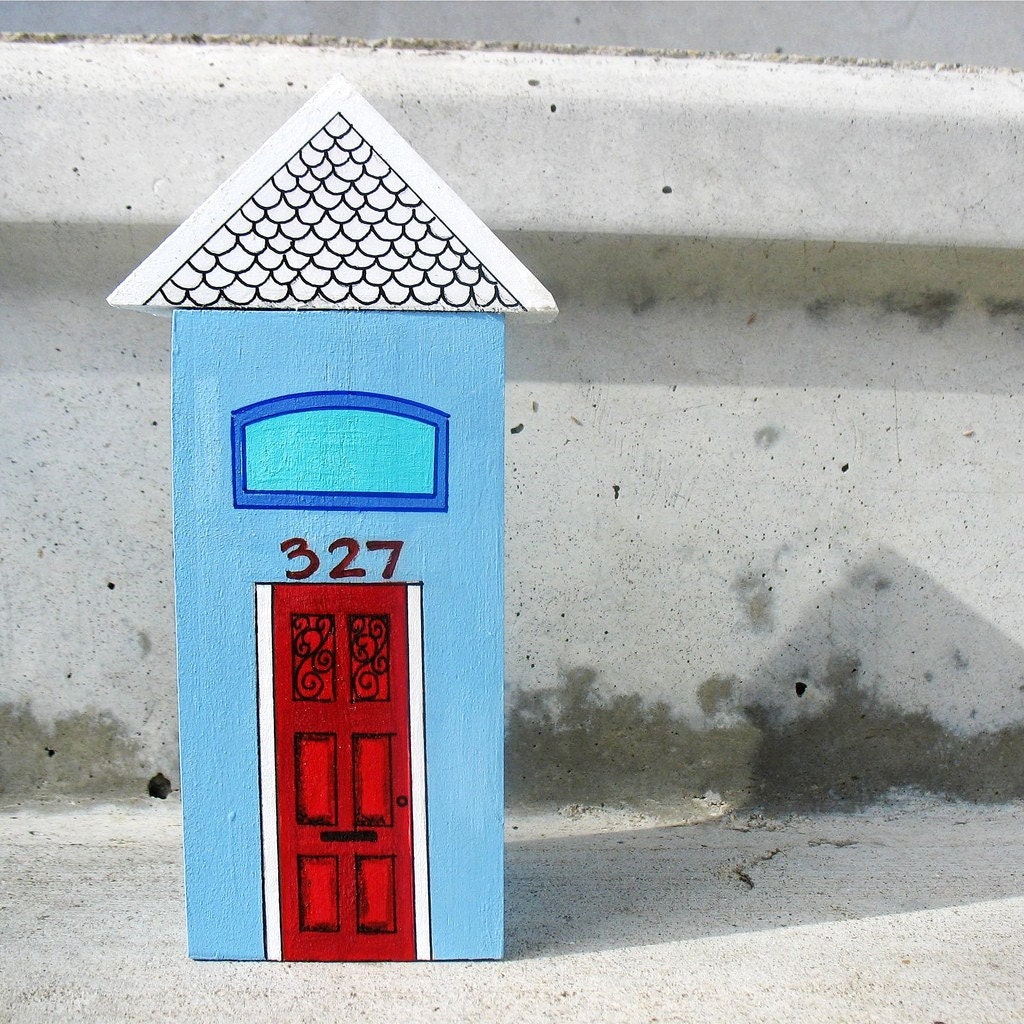 handmade folk art ... house No.2