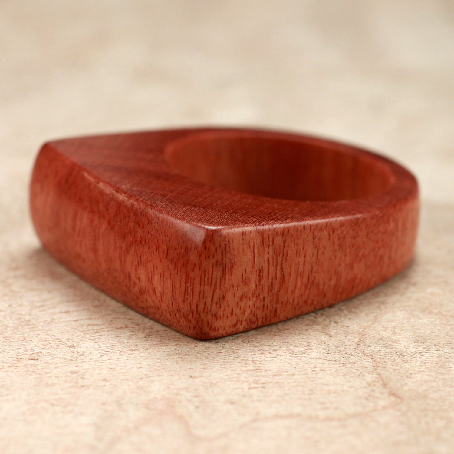 Mopani Wood Ring No. 4 Size 9.5 (02-22-2012)