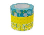 Colte Washi Masking Tape - Lily of the Valley Yellow - Set 3