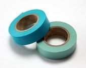 mt Washi Masking Tape - Sky & Fountain Blue - Set 2