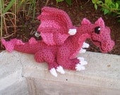 PATTERN -- Crocheted Dragon