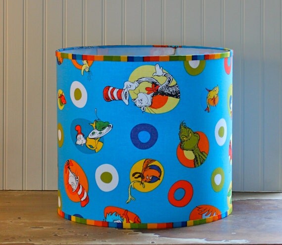 Dr Seuss Drum Lampshade