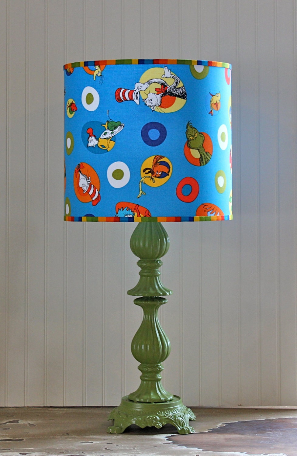 Dr Seuss Drum Lampshade
