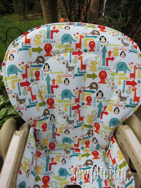 EVENFLO EXPRESSIONS High Chair Cover - Alphabet Soup
