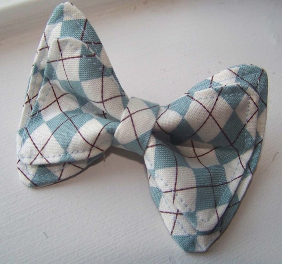 Argyle in Splash Bow Tie- Newborn to 5T