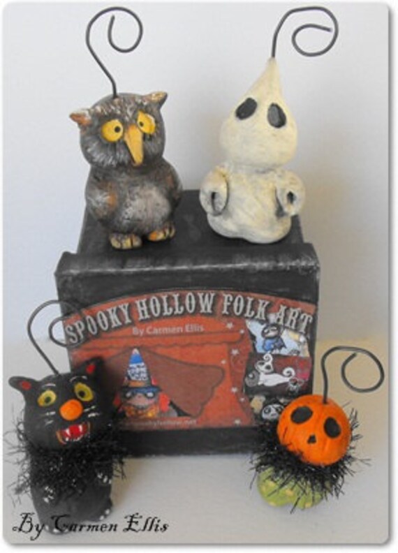 Halloween Ornament gift set made to order