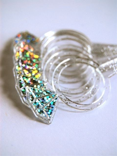 Wedding Ring Cupcake Toppers (12)