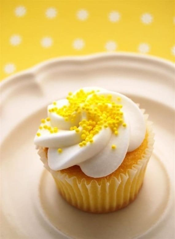 Yellow NonPareils Sprinkles for Cupcakes or Cookies (4 ounces)