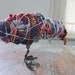 Recycled Fabric Boho Bird