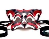 Tribal Leather Wolf Mask