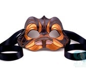 Endangered Animals: Golden Sun Bear Leather Mask