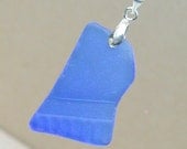 Blue Deco Cobalt Sea Glass Pendant