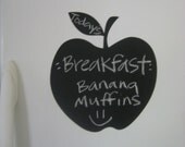 Apple Vinyl Chalkboard Decal - set of 2