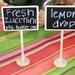 Mini Chalkboard Table Stands- As Seen In BRIDES Magazine-12 inches tall