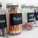 Small Rectangle Chalkboard Labels - 12 -2.5 inch Great for Party Favors