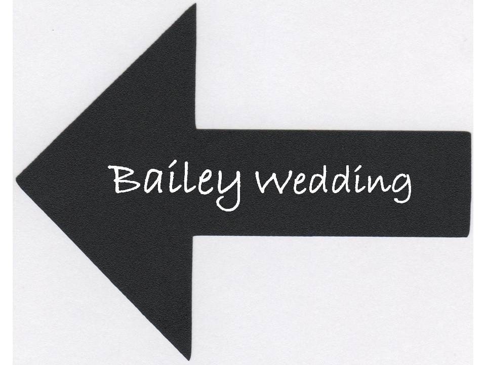 Chalkboard Arrow Vinyl Decal- Wedding Chalkboard, Chalkboard Vinyl Decal