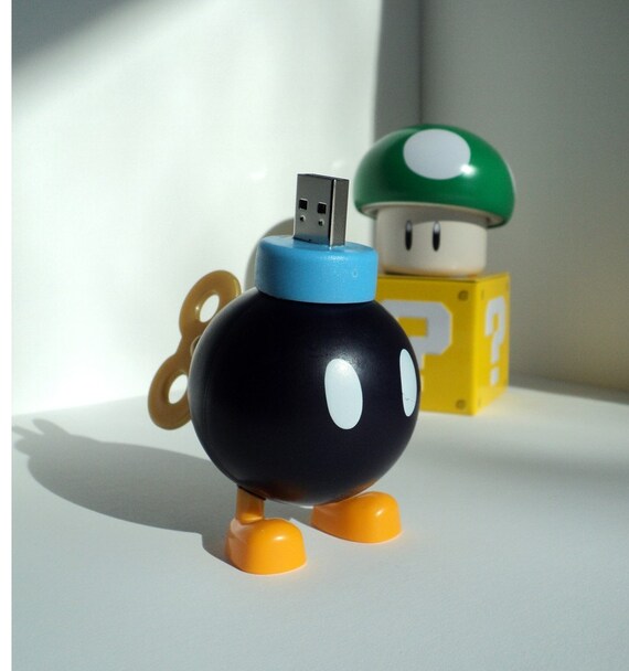 4GB Bob-Omb from Nintendo Super Mario Bros. USB Flash Drive