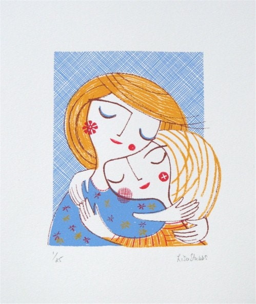 Thanks Love 2 - Original screen print